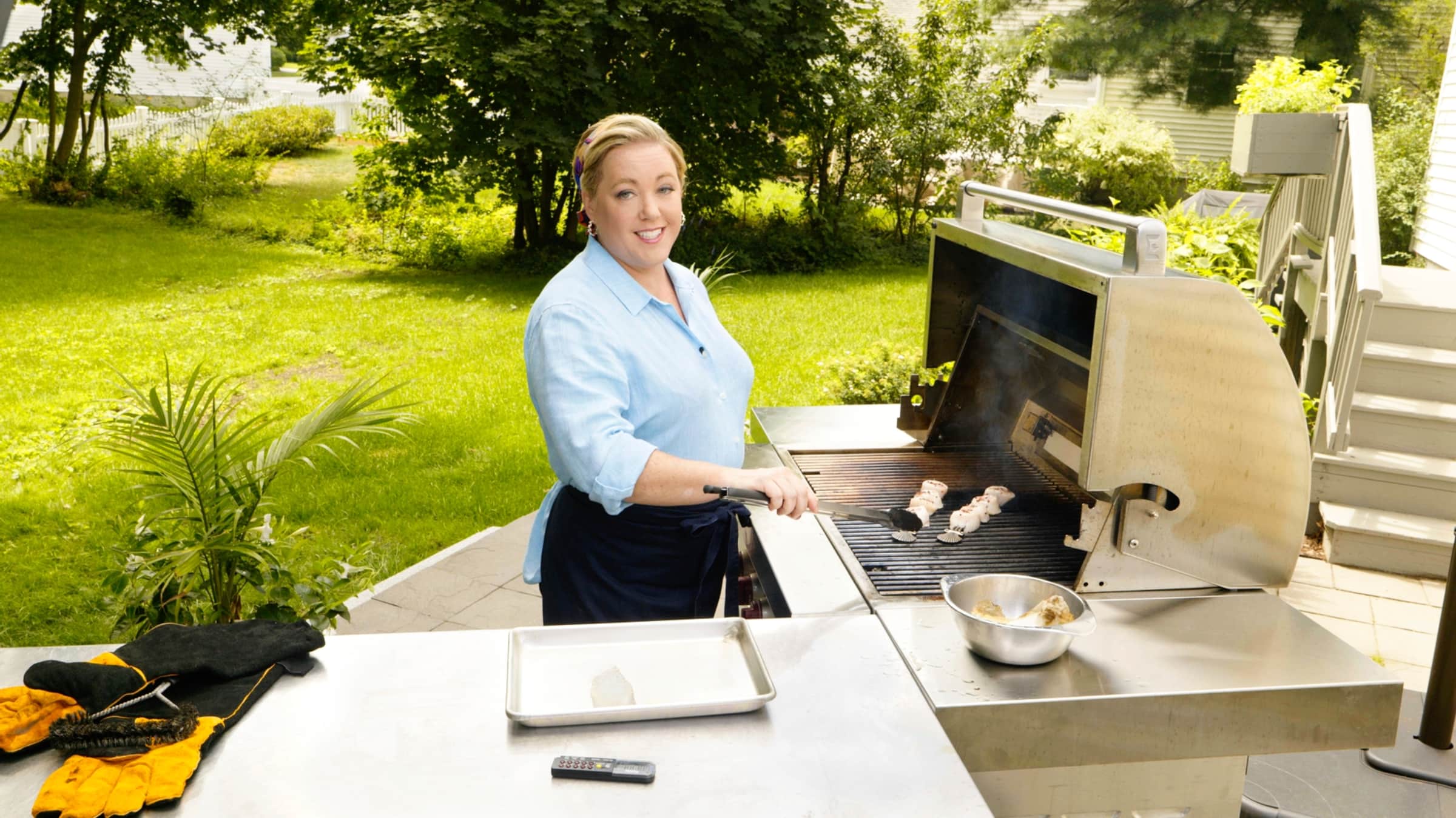 Grilled Scallops with Fennel and Orange Salad America's Test Kitchen